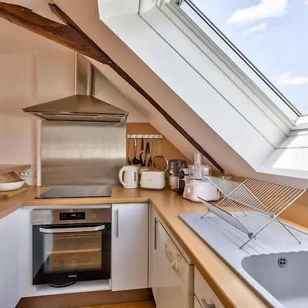 Bright Duplex St Mathieu - Rooftop View Quimper